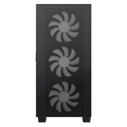 Case mATX GAMEMAX Aero Mini ECO, w/o PSU, 4x120mm, Front Mesh, TG, USB 3.0, Black