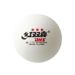 Мяч для настольного тенниса DHS ITTF white (1902)