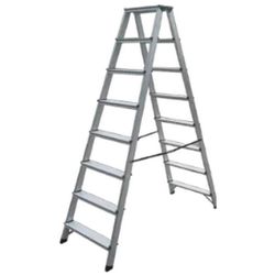 cumpără Scară Lider-Tech AD0407A Scara dubla aluminum, 2x7 trepte, H=1.58m, sarcina max.150kg în Chișinău 
