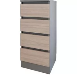 купить Комод Smartex (16015) Т1 50cm Grafit+Stejar Deschis в Кишинёве 