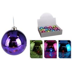 купить Новогодний декор Promstore 27309 Шар стеклянный LED 80mm, меняющ цвет в Кишинёве 