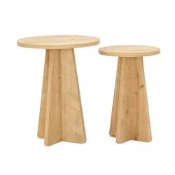 cumpără Măsuţă cafea Trendy Ciuperca-Stejar Safir (2 bucati) în Chișinău 