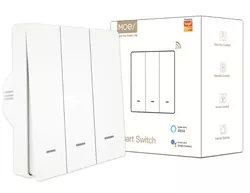 купить Выключатель электрический Moes ZS-SR-EU3-WH-MS в Кишинёве 