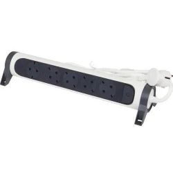 cumpără Prelungitor electric Legrand 694531 Bloc Mutifunctional 5x2P+T(1,5M-3x1,5),Alb-Gri în Chișinău 