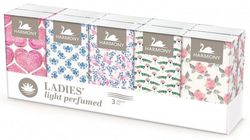 Платочки носовые Harmony Parfumate 3 слоя Gentelmen's / Ladies's