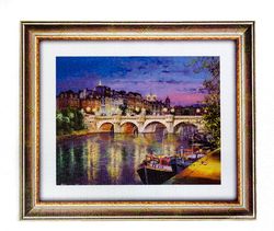 Mosaic „puzzle” 500 + cadru „Paris” (puzzle plastic), cod 40801