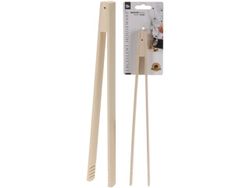 Щипцы сервировочные EH 32cm, деревянные
