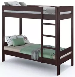 cumpără Pat pentru copii Klen DouBLE (90x200, Wenge) fag în Chișinău 