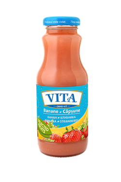 Vita нектар банан-клубника 0.25 Л