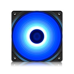 PC Case Fan Deepcool RF120B, 120x120x25mm, 21.9 dB, 48.9 CFM, 1300RPM, Blue LED, Hydro Bearing