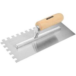 купить Шпатель Wokin Gletiera zimtata cu maner din lemn 280x120mm (355002) в Кишинёве 
