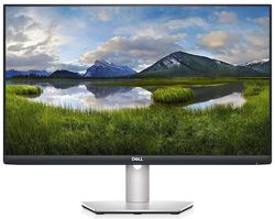 23.8" DELL S2421HS, Black/Silver, IPS, 1920x1080, 75Hz, FreeSync, 4ms, 250cd, HDMI+DP+AudioOut,Pivot