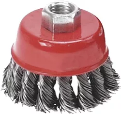 cumpără Set de tubulare, bite, duze Verto 62H131 Perie din sârmă împletită conică cu filet Ø100mm în Chișinău 