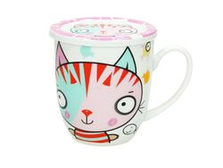Набор чашка детская Milk&Coffe Flipper 420ml с крышкой, кор.