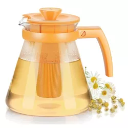 купить Чайник заварочный Tescoma 646623.12 TEO 1.25 l, orange в Кишинёве 