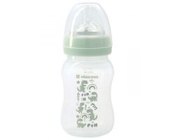 Anti-colic feeding bottle Kikka Boo 240ml Dinosaur Mint