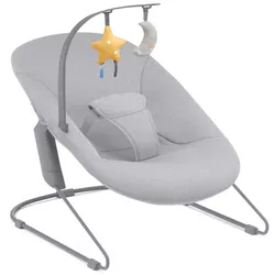 купить Детское кресло-качалка KinderKraft CALMEE KBCALM00GRY0000 grey в Кишинёве 