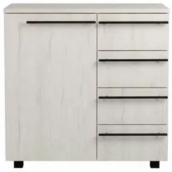 купить Комод Mashtab 12436 Vigo (800x430x800) Stejar Alb в Кишинёве 