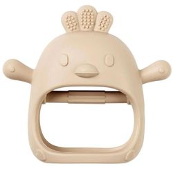 cumpără Iinel dentiție Nattou 874571 Silicone Teether beige în Chișinău 