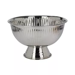 cumpără Accesoriu pentru bucătărie Excellent Houseware 56566 Vaza XXL pentru racirea bauturilor D40x24cm, Hamered Lines, inox în Chișinău 