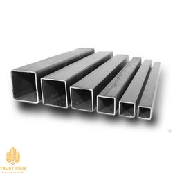 Труба профильная металлическая 25x50x2 мм - 6 м