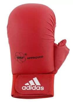 купить Товар для бокса Adidas 20448 WKF Karate Mitt Bigger M Red в Кишинёве 