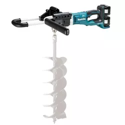 купить Бур Makita DDG460T2X7 Foreza de pamant 2x18V (2x5Ah+DC18RD)+burghiu 150x800mm в Кишинёве 