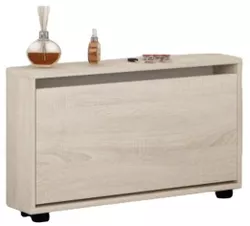 cumpără Raft pentru încălțăminte Mobildor-Lux Leo Slim 50x16x47H cm Sonoma în Chișinău 