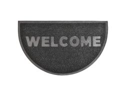 Коврик придверный 45X75cm Luance "Welcome" полукруг, PVC/рез