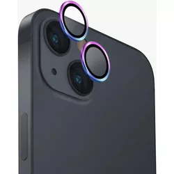 купить Стекло защитное для смартфона UNIQ Lens Protection Camera for iPhone 14/14 Plus, Iridescent в Кишинёве 