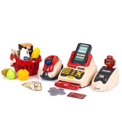 купить Игрушечная кухня и посуда Chipolino DIPK002405CR CASH REGISTER WITH LIGHTS and SOUND в Кишинёве 