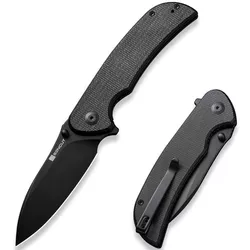 купить Нож походный Sencut S23077-3 Borzam, mâner Canvas Micarta, Liner Lock в Кишинёве 