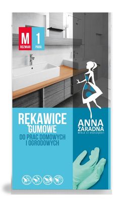 Резиновые рукавицы M Anna Zaradna