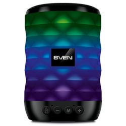 Speakers SVEN "PS- 55", 5W, TWS, Bluetooth, FM, USB, microSD, 600mA*h