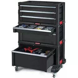 купить Система хранения инструментов Keter 57706 PRO, 59.8x37.7x83.2cm, 6 lazi в Кишинёве 