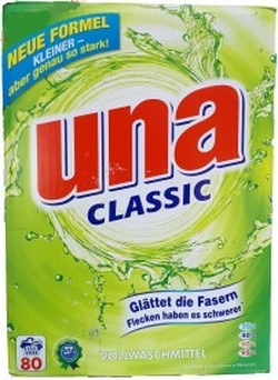 Detergent universal pentru rufe Una Classic, 6 kg (80 spălări)