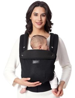 cumpără Marsupiu pentru copii Momcozy BC001-BY00NB-A Marsupiu Newborn to Toddler Air Mesh Black în Chișinău 