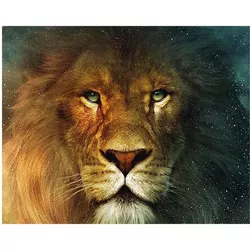 купить Картина по номерам Strateg VA 0899 Лев царь зверей в Кишинёве 