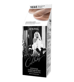 Краска для волос, ESTEL Celebrity, 125 мл., 10/65 - Жемчужный блондин