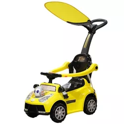 cumpără Tolocar A+B 7836 Space cu maner,galben, cod 189993 în Chișinău 