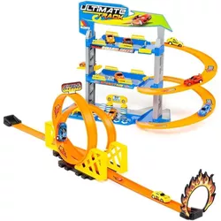 купить Машина Molto 23406 Игровой набор ULTIMATE TRACKS + PARKING + 2 CARS в Кишинёве 