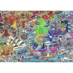 cumpără Puzzle Trefl 10751 Puzzle 1000. UFT EYE-SPY: Time Travel: Sydney, Australia în Chișinău 