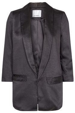 Пиджак CO'COUTURE Чёрный andrea sateen blazer co couture