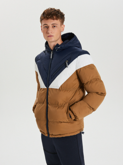 Куртка CROPP Синий/коричневый