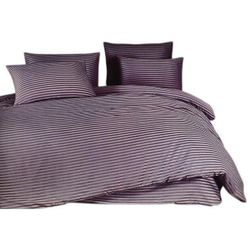 cumpără Lenjerie de pat Cotton Box Stripe Anthracite Satin (2 persoane) în Chișinău 