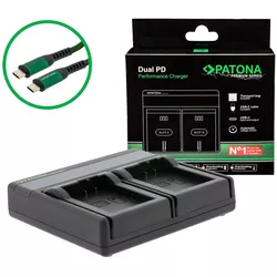 купить Зарядное устройство для фото-видео Patona Premium Dual PD charger p/u Nikon EN-EL25 USB-C в Кишинёве 
