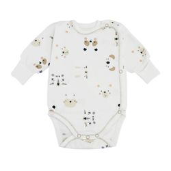 купить Детская одежда Minikin 242800156 Happy Baby Боди мордочки 0-1мес (56см) в Кишинёве 