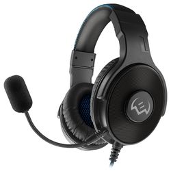 Gaming Headset SVEN AP-U1500MV, 50mm drivers, 20-20kHz, 24 Ohm, 115dB, 360g., RGB, USB, Black