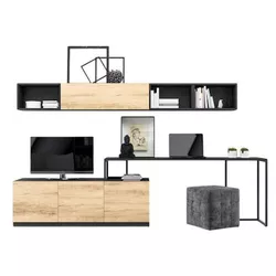 cumpără Set mobilă living Indart Livingul Light 03 (280x42x160) în Chișinău 