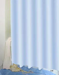 cumpără Perdea de duș Bisk 03510 UNI albastru, 200x180 în Chișinău 